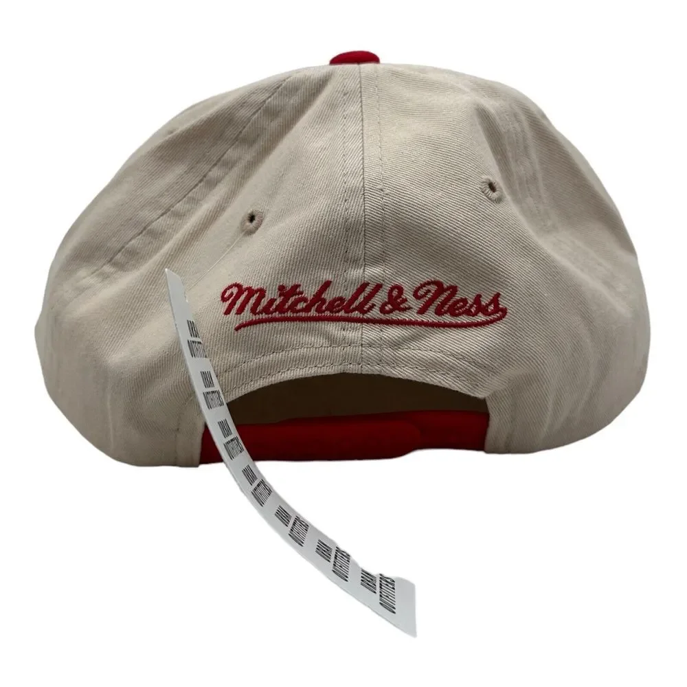 Mitchell & Ness‎ Chicago Bulls Back To Back 3 Champs Deadstock Snapback Hat NEW